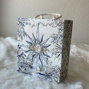 Dior | Etoile Blue Gold Shopping Bag
